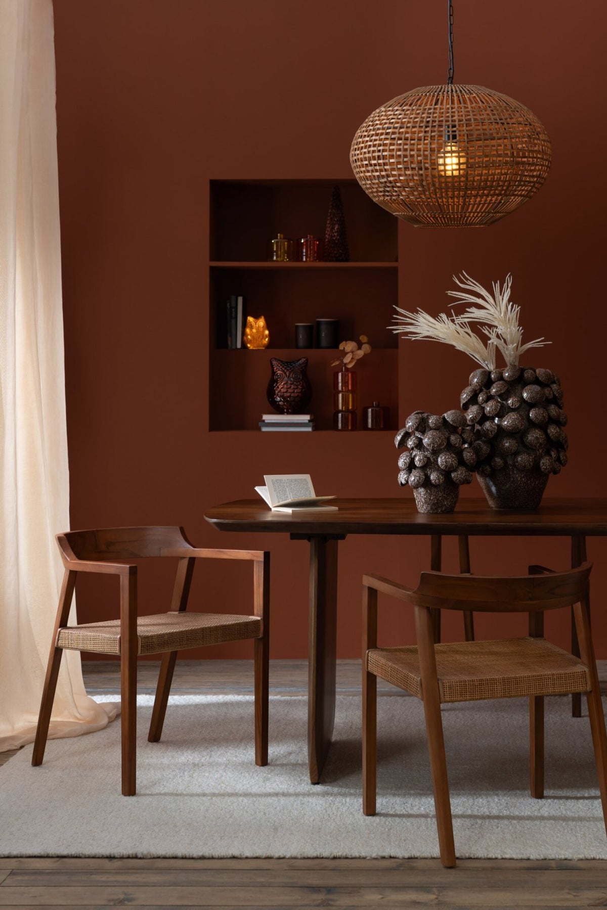 Eettafel Acaciahout – Bruin