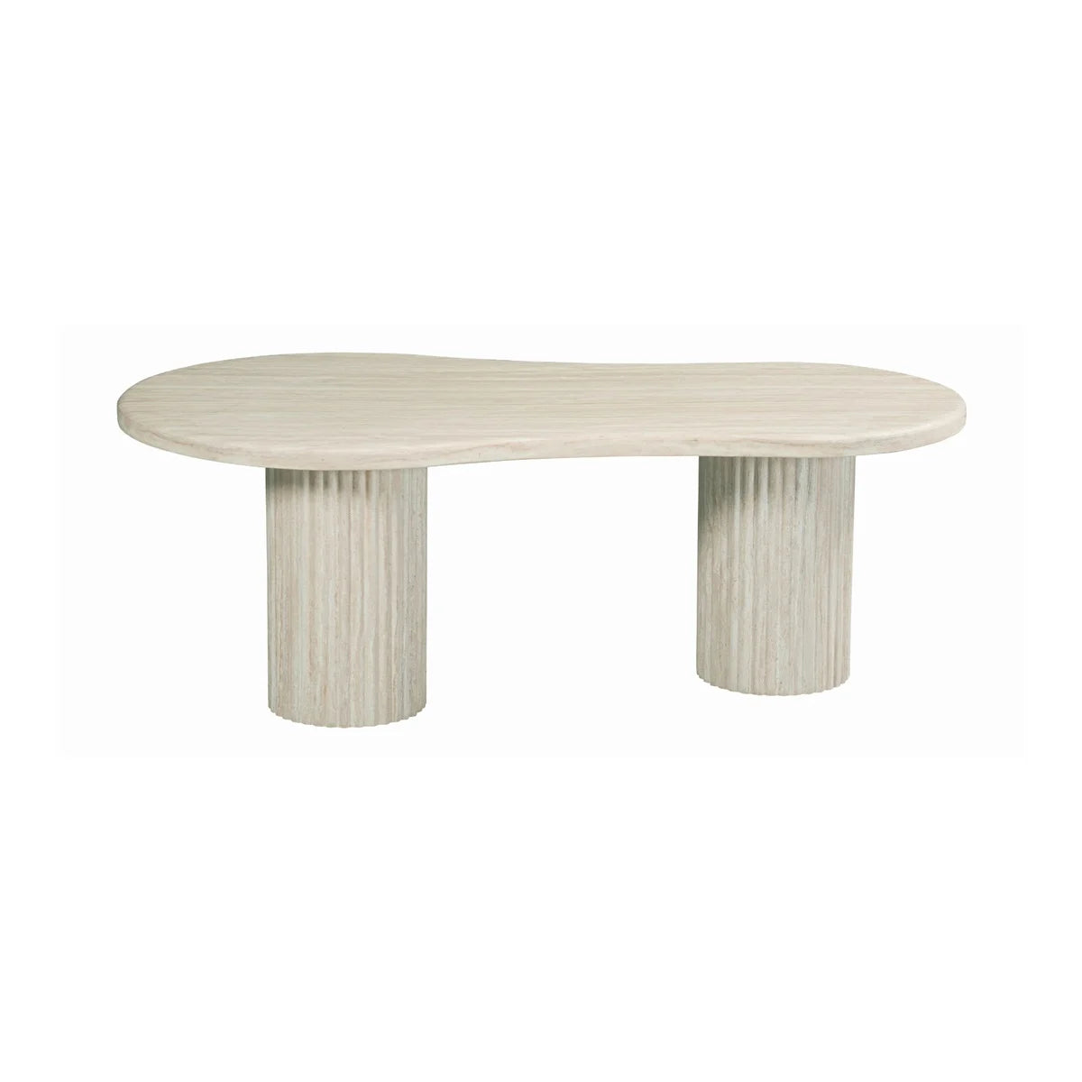 FLINTSTONE CURVE MARBLE TOP EETTAFEL