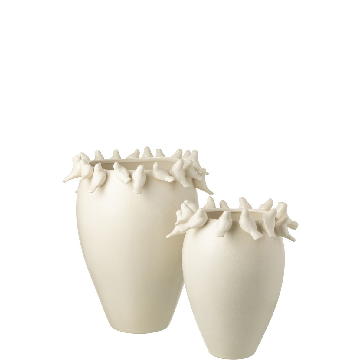 J-Line Vage Budgie Kle White Large