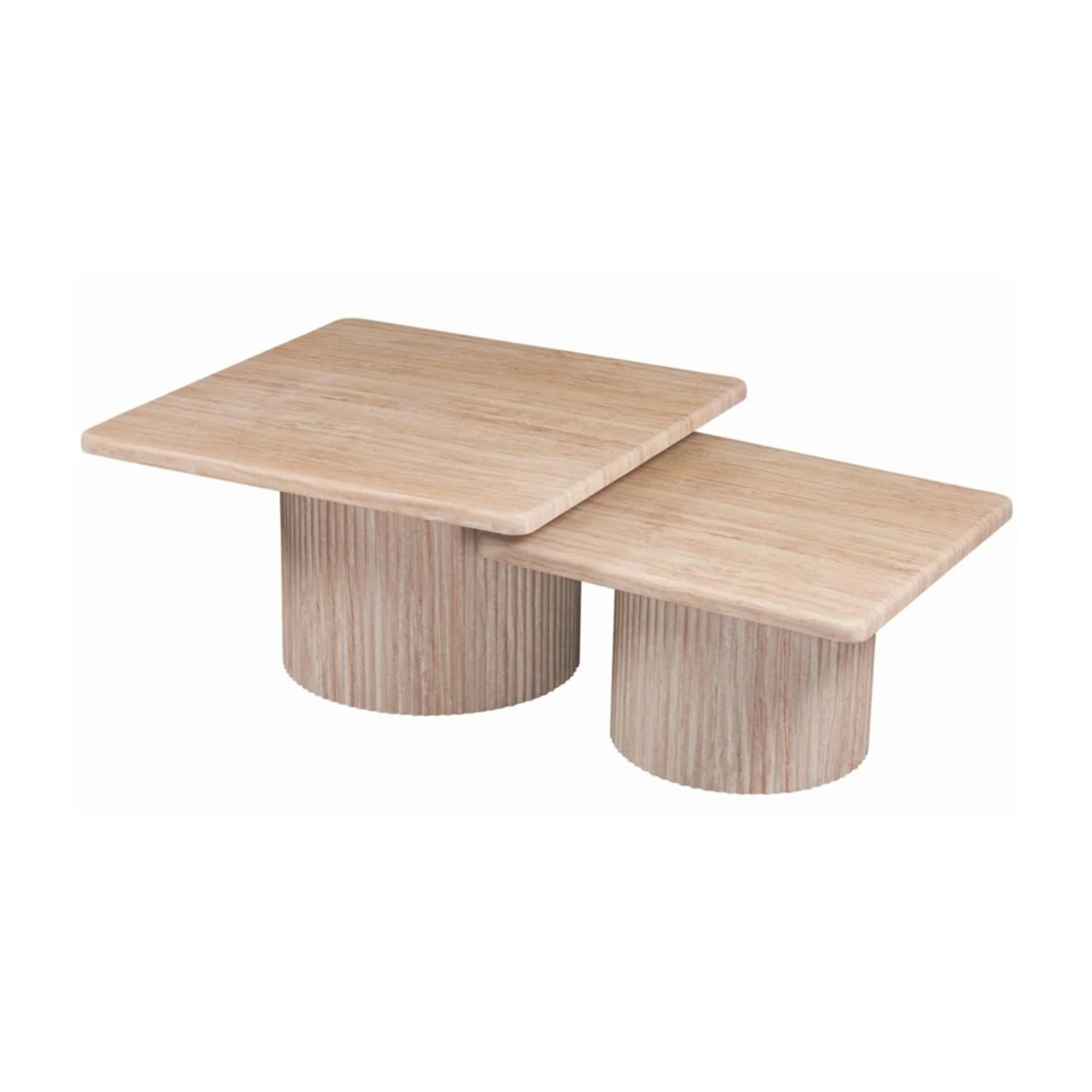 Flintstone Salontafel Voux – Marmeren Blad (90x70 cm)