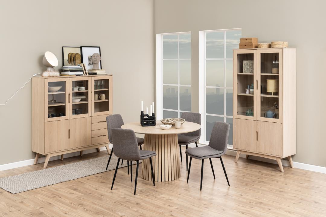 Ronde Eettafel Ø120 cm – White Oak