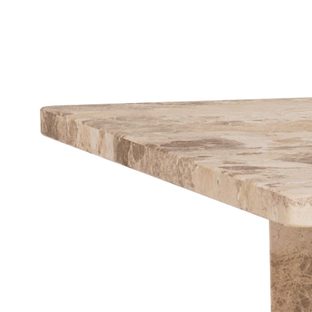 Stone Salontafel - Rechthoekig - Bruin