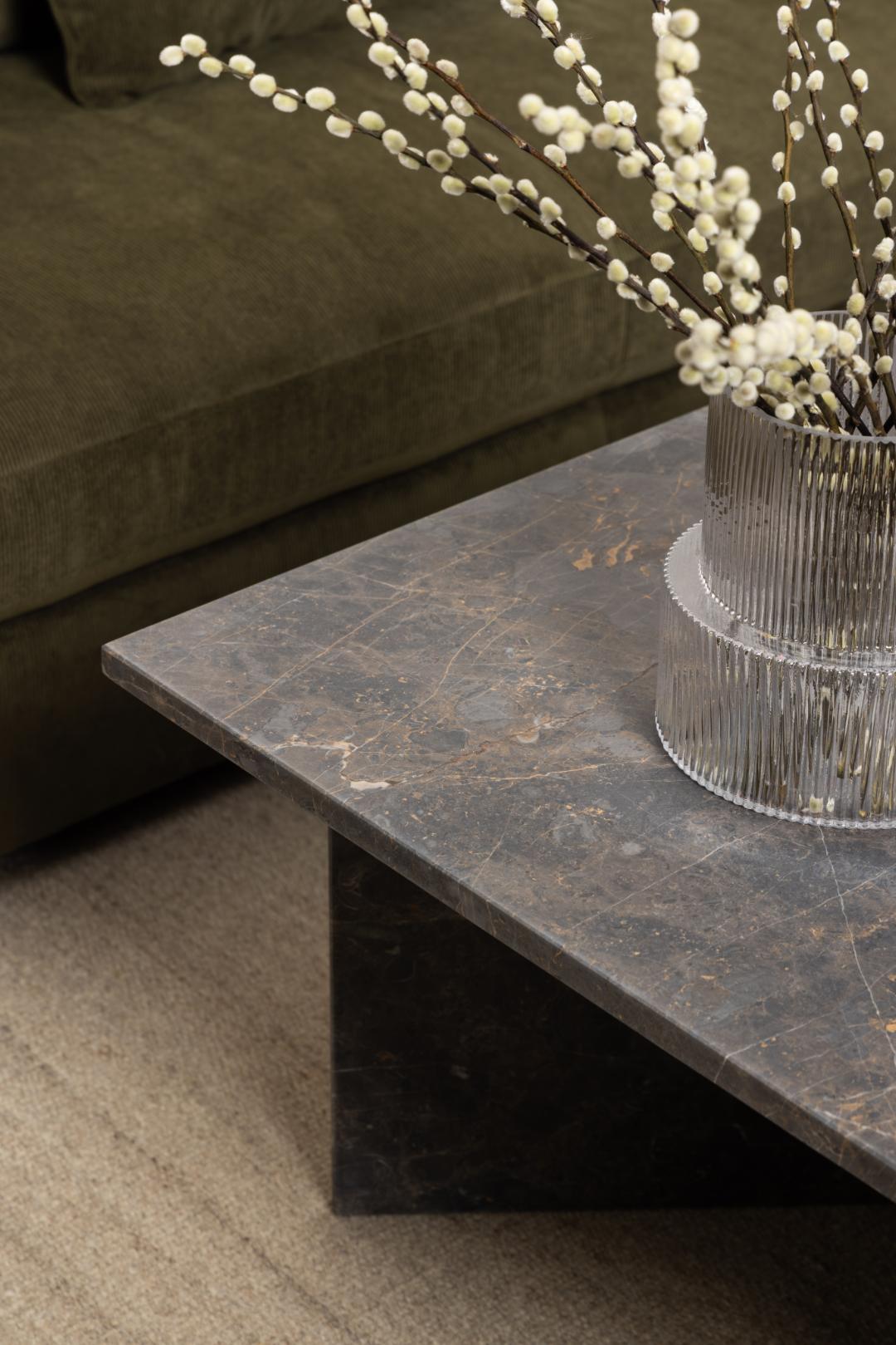 Stone Salontafel - Rechthoekig - Zwart
