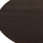 Mokka Ronde Eettafel Donkerbruin - Ø120cm