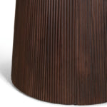Mokka Ronde Eettafel Donkerbruin - Ø120cm
