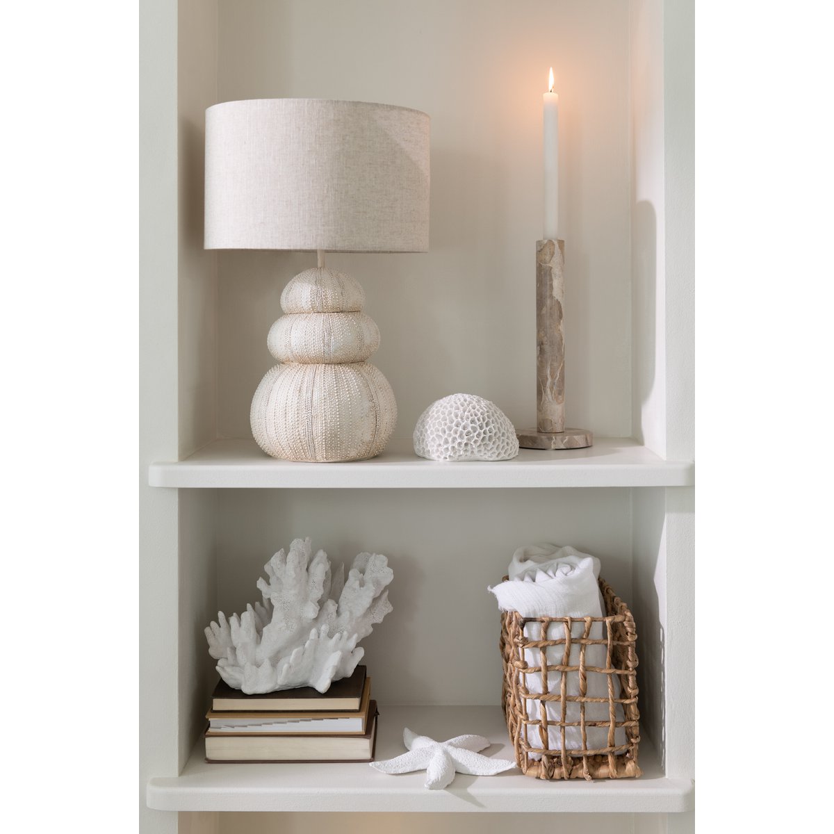 J-Line lamp Zee-Egel - polyersin - beige