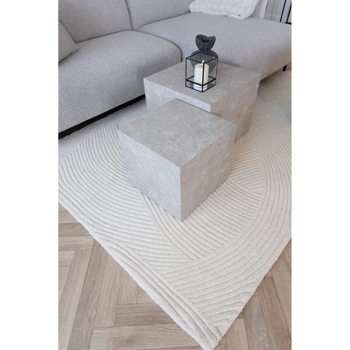 Vloerkleed Ivoor 160x230cm