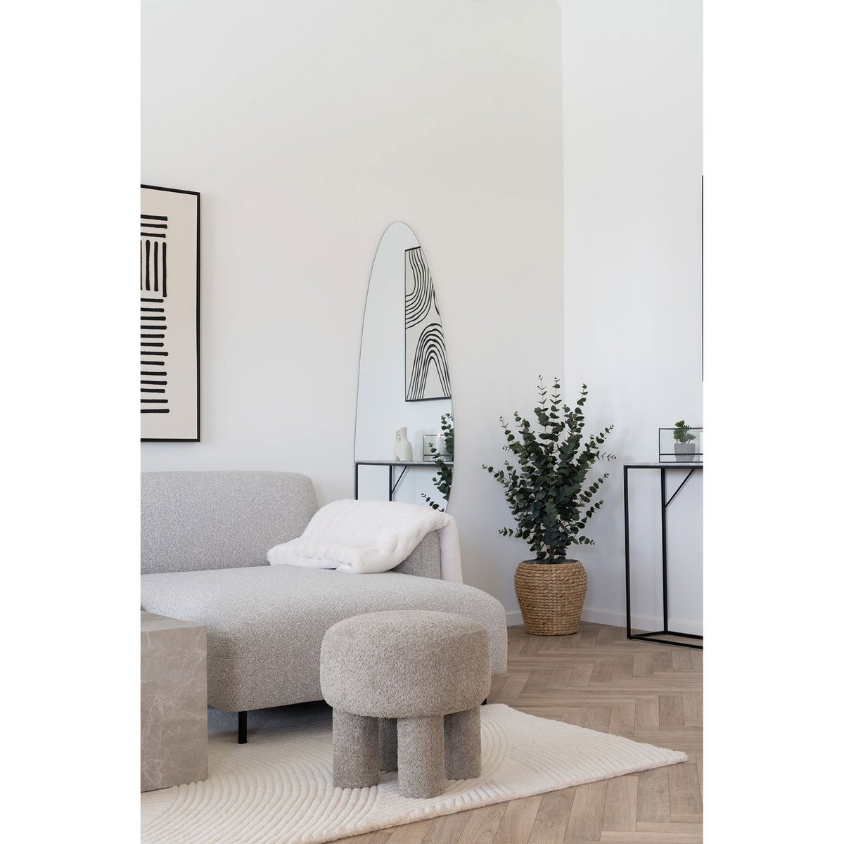 Vloerkleed Ivoor 160x230cm