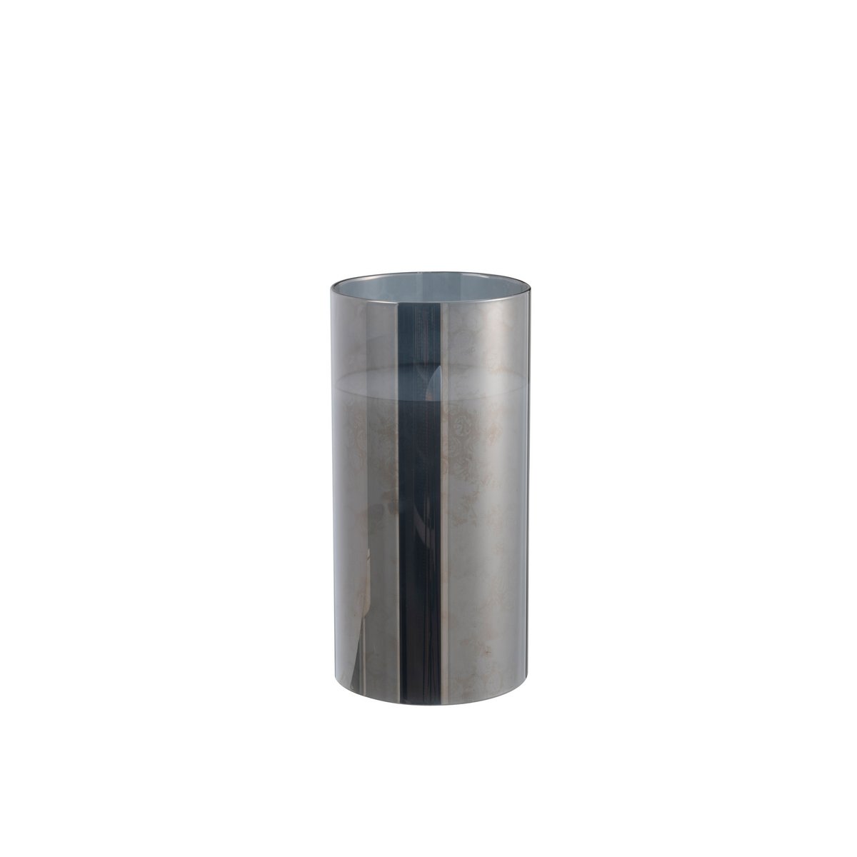 J-Line lamp Blinkend - glas - grijs - medium - LED lichtjes