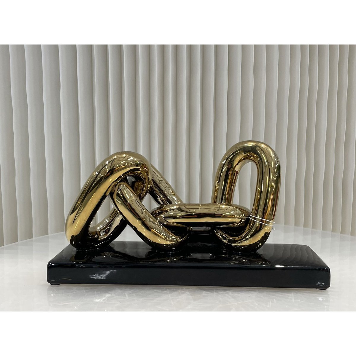 Moderne Luxe Gouden Ketting Art 4 Schakel LARGE