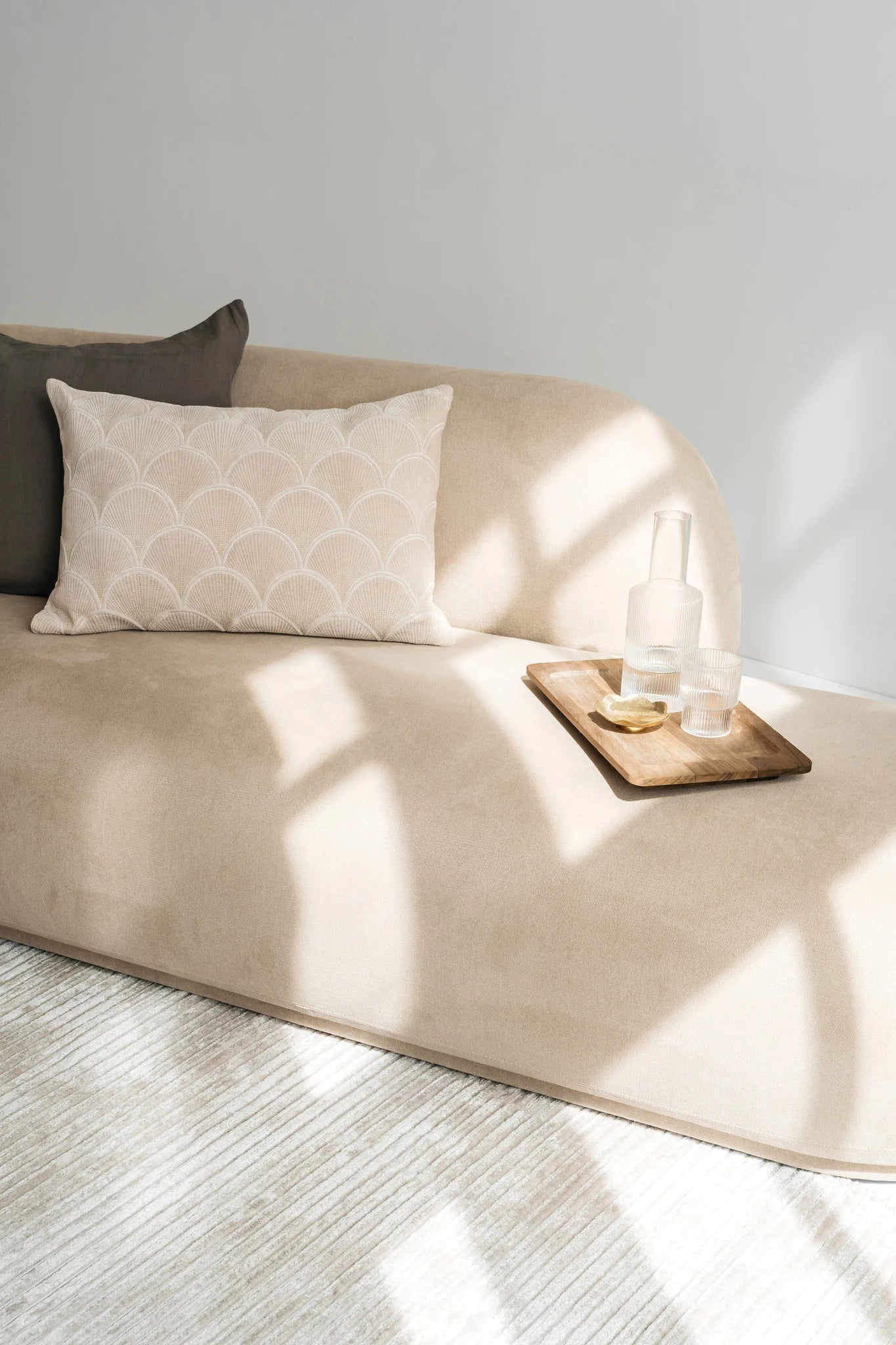 Velours kussenhoes Jane 60x40 cm